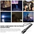 Zoom Police Tactical 10W T6 LED Emergency Flashlight